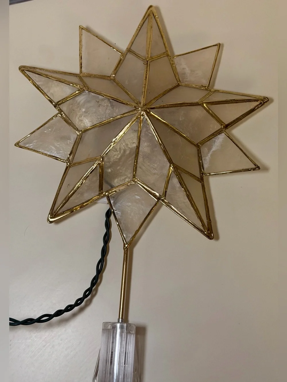 star christmas tree topper